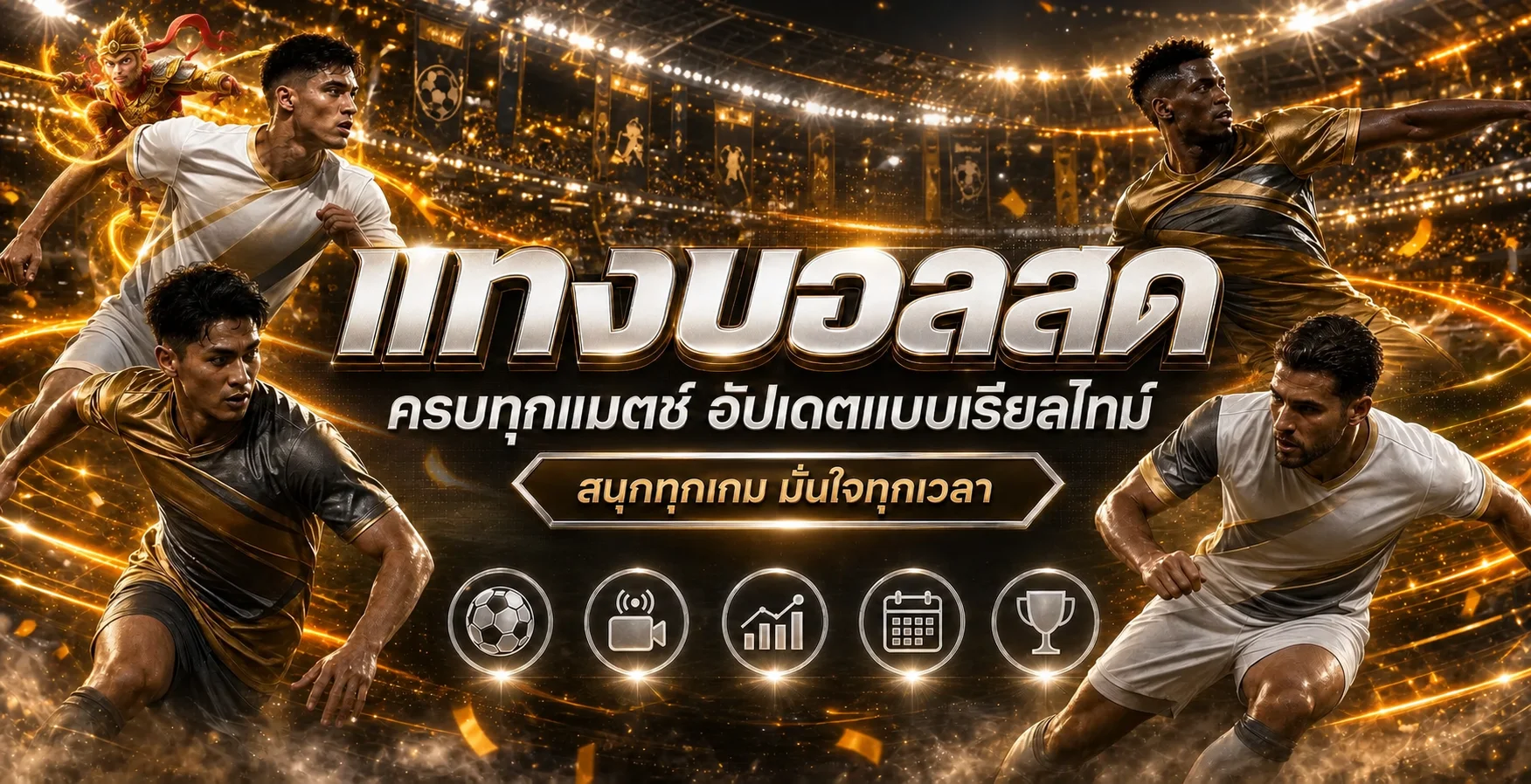 ฟุตบอลและกีฬาออนไลน์บน PGEAZY
